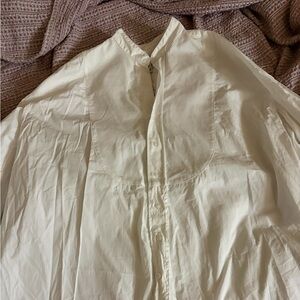 Frank & Eileen Off-White Tuxedo Shirt